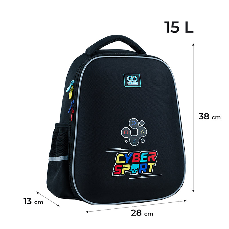 Рюкзак GoPack Education напівкаркасний GO24-165M-5 Cyber Sport