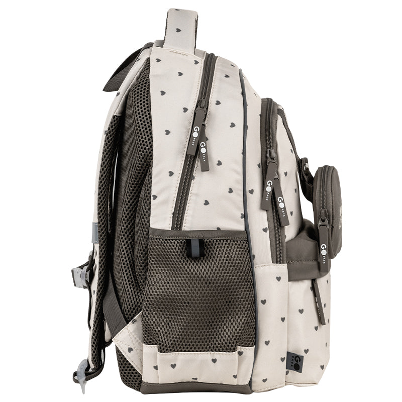 Plecak GoPack Education Beige Polka Dots GO26-182M-3