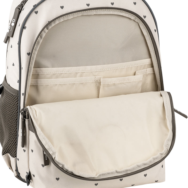 Plecak GoPack Education Beige Polka Dots GO26-182M-3