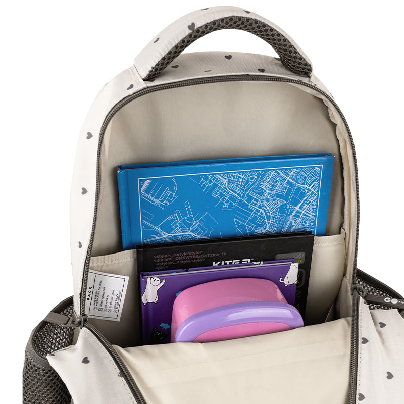 Plecak GoPack Education Beige Polka Dots GO26-182M-3