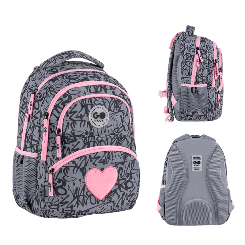 Plecak GoPack Education Fluffy Heart GO26-175M-4
