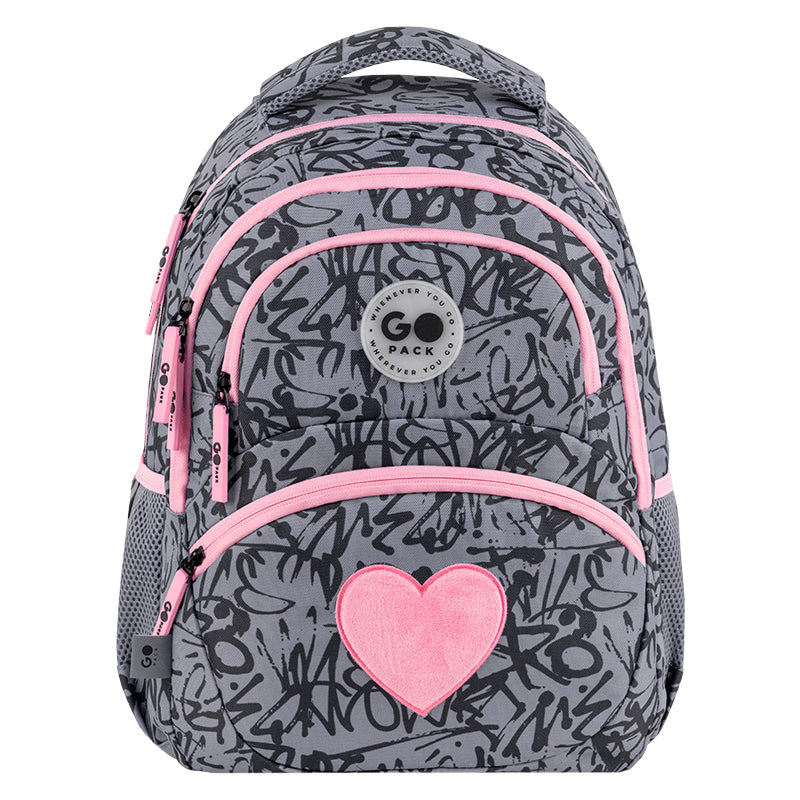 Plecak GoPack Education Fluffy Heart GO26-175M-4