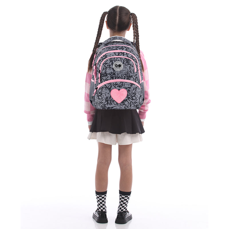 Plecak GoPack Education Fluffy Heart GO26-175M-4